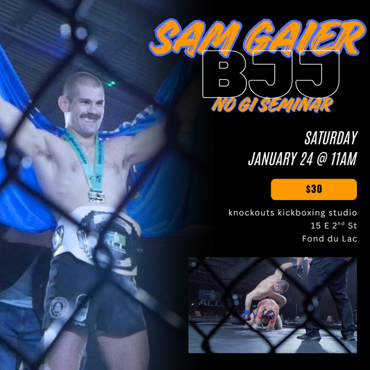 Sam Gaier BJJ Seminar Sign Up