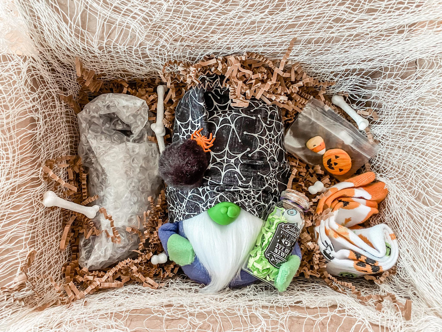 "Gnomes To Your Homes" Quarterly Subscription Box & Fall/Halloween Edition